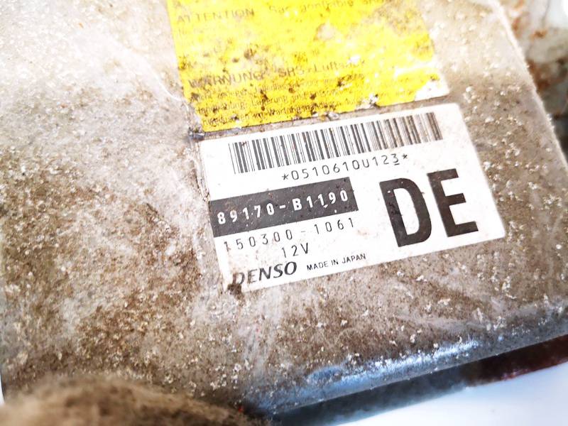 89170B1190 Daihatsu Sirion 2007 Airbag crash sensors module - Thumbnail 2