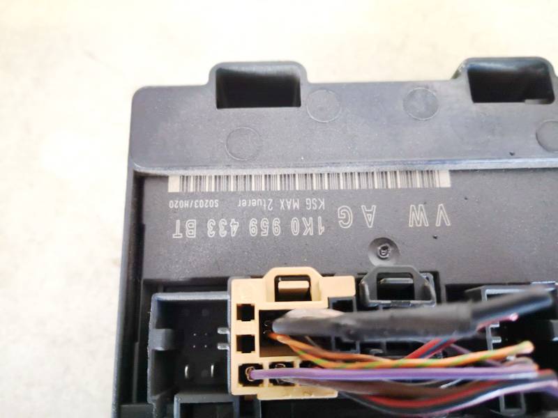 1K0959433BT Volkswagen Golf 2006 General Module Comfort Relay (Unit) - Thumbnail 2