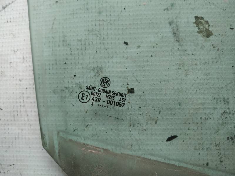 AS2 Volkswagen Golf 2005 Door-Drop Glass - FRONT RIGHT - Thumbnail 2