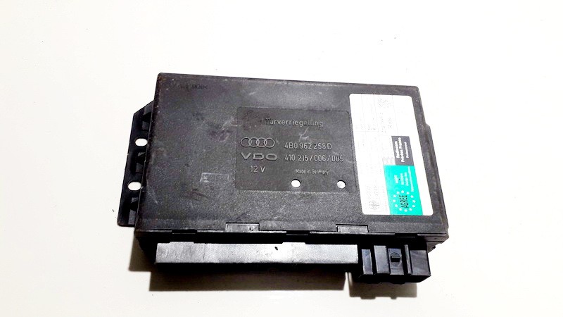 4B0962258D Audi A6 1999 Komforta bloks