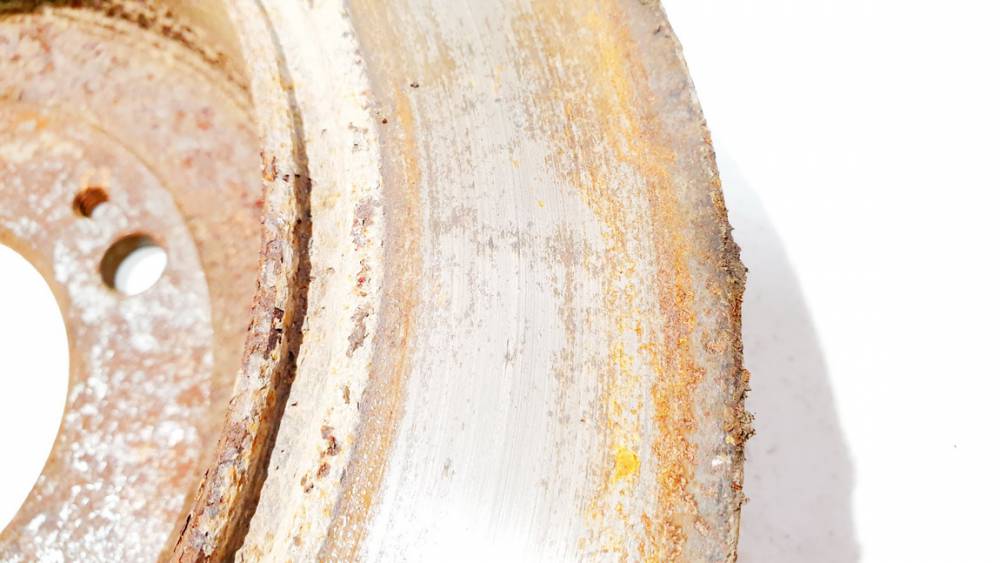 NEVENTILIUOJAMAS Citroen C-Crosser 2008 Galinis stabdziu diskas G. - Thumbnail 3