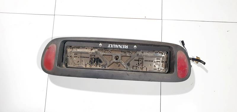 Renault Scenic 1998 Zewnętrzne wykończenie tylnej klapy (oświetlenie tablicy rejestracyjnej) - TYLNE