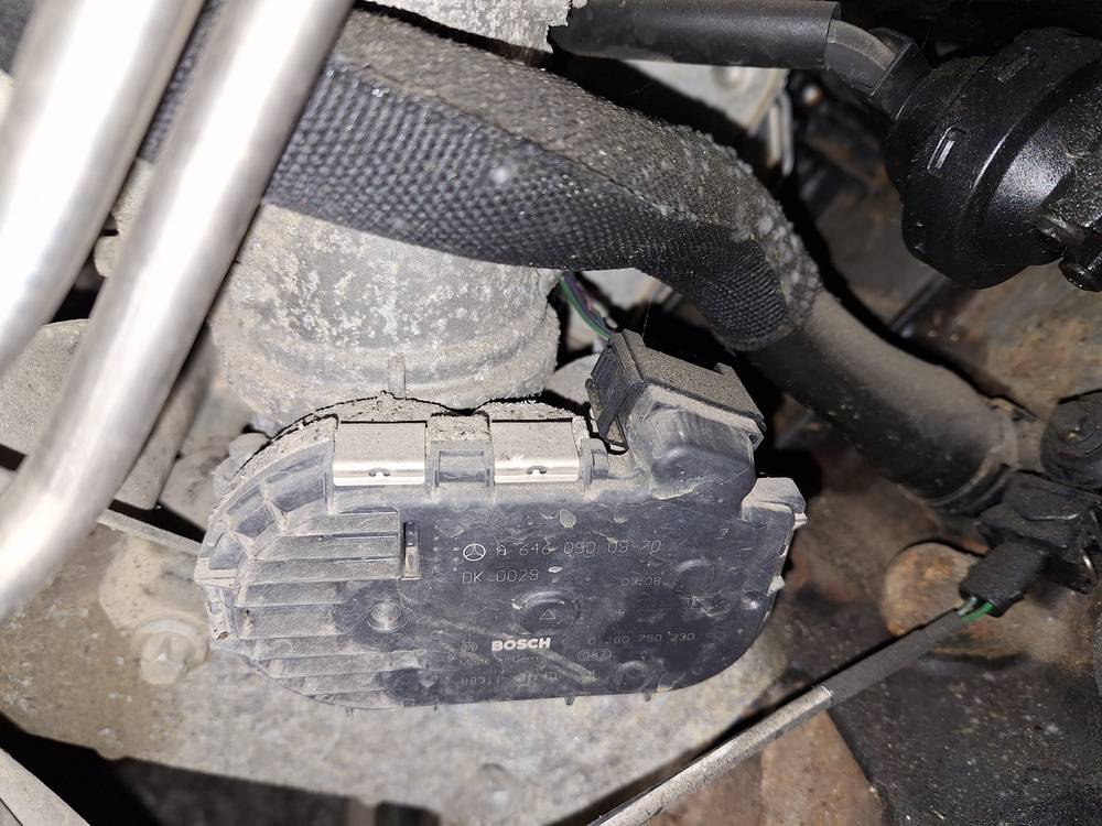 A6460900970 Mercedes-Benz C-CLASS 2008 Stellantrieb Wirbelsteuerung Ventil (Drosselklappe) - Thumbnail 2