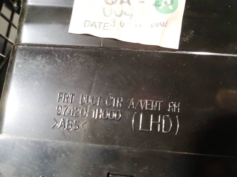 974201H000 Kia Ceed 2006 LUFTDÜSE FRISCHLUFTDÜSE Lüftungsgitter - Thumbnail 3