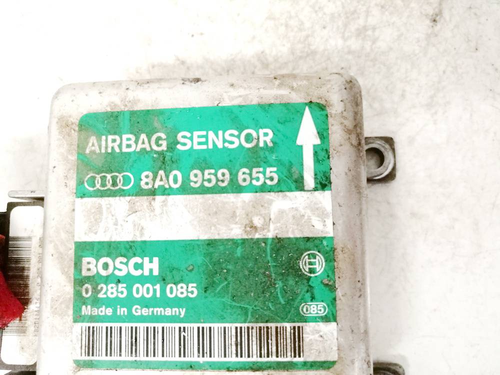 8A0959655 Audi 100 1994 SRS gaisa spilvena dators – gaisa spilvenu vadības bloks - Thumbnail 3