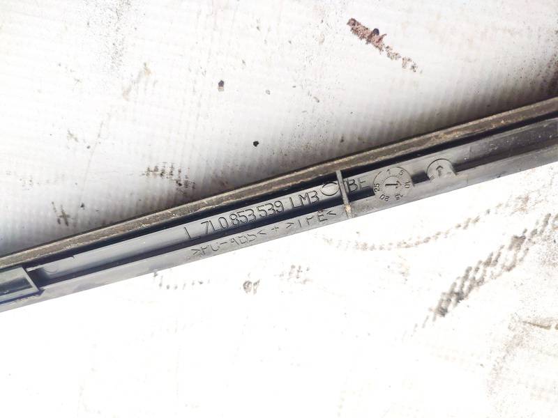 7L0853539LM3 Volkswagen Touareg 2003 Glass Trim Molding-weatherstripping - REAR LEFT - Thumbnail 3