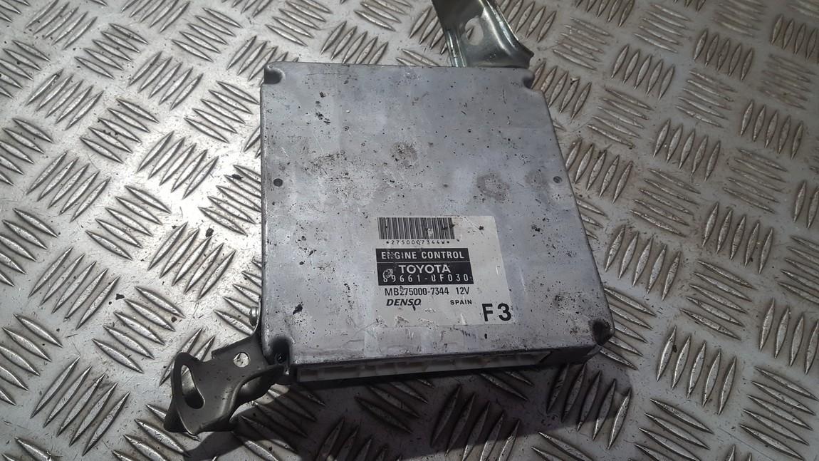896610F030 Toyota Corolla Verso 2003 ECU Engine Computer (Engine Control Unit)