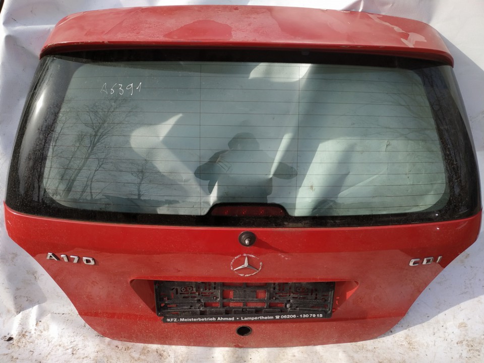 RAUDONAS Mercedes-Benz A-CLASS 1999 Hood - REAR