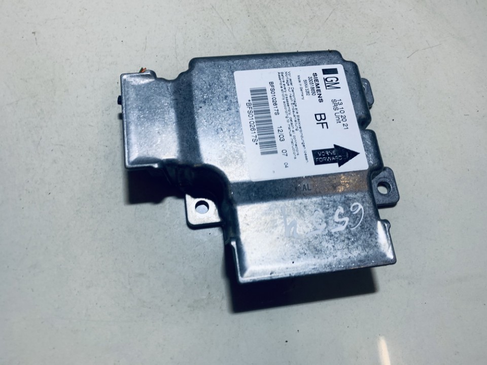 13102021 Opel Signum 2003 Airbag crash sensors module