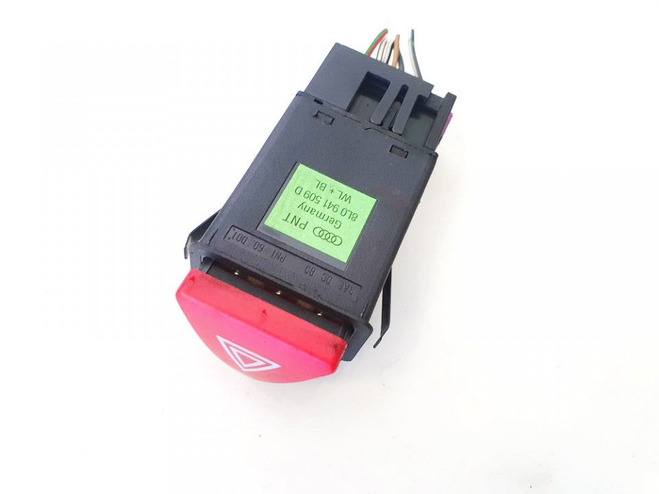 8l0941509d used Hazard switch Audi A3 1997 1.9L EIS01648211 Used
