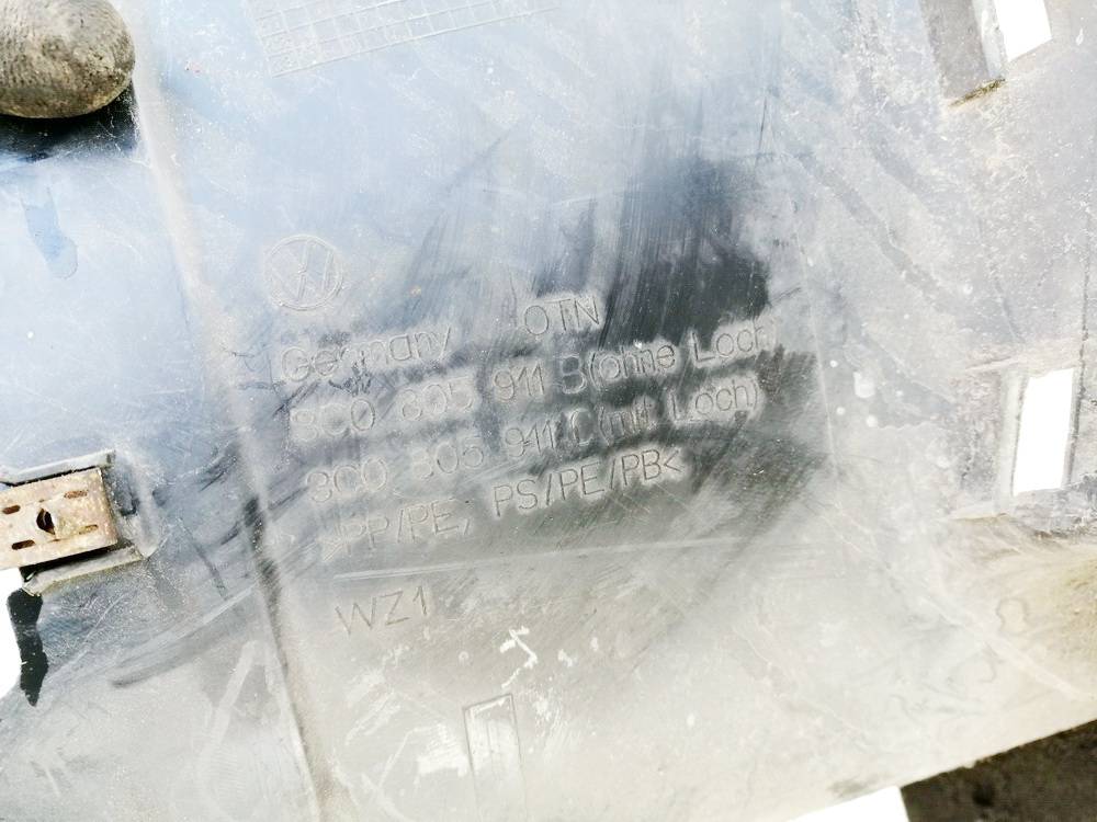 3C0805911 Volkswagen Passat 2006 Plastic Inner Fender - FRONT LEFT - Thumbnail 3