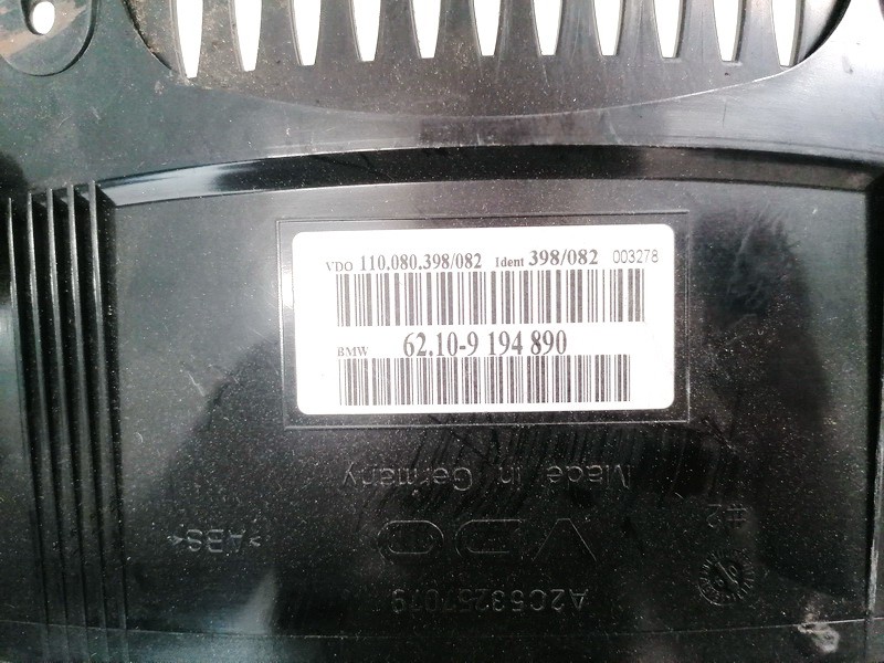 62109194890 BMW 5-Series 2005 Prędkościomierz – panel instrumentów - Thumbnail 3