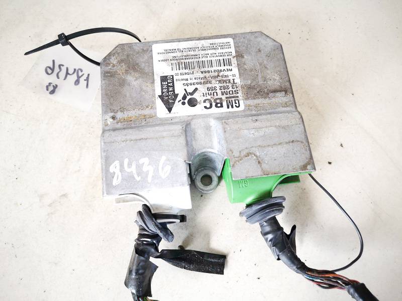 13262359 Opel Corsa 2009 Airbag crash sensors module
