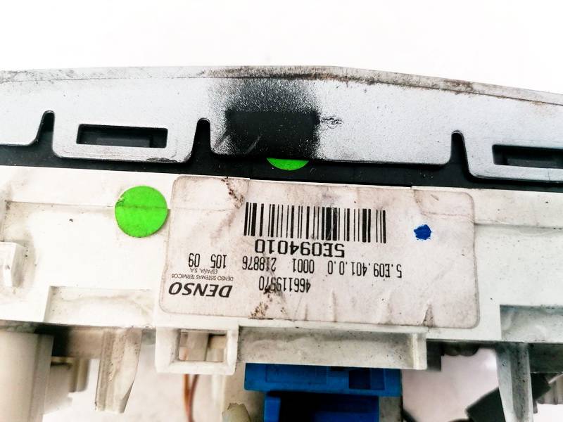 466119570 Opel Corsa 2009 Climate Control Panel (heater control switches) - Thumbnail 3