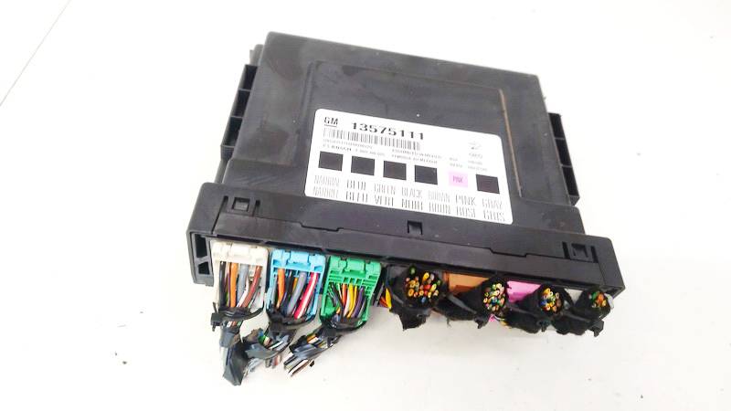 13575111 Opel Insignia 2010 General Module Comfort Relay (Unit)