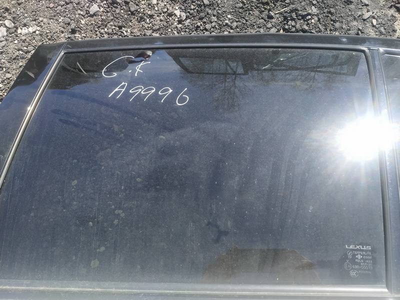 AS3 Lexus RX - CLASS 2006 LUNA TRASERA IZQUIERDA, Luna de la puerta trasera - TRASERA IZQUIERDA