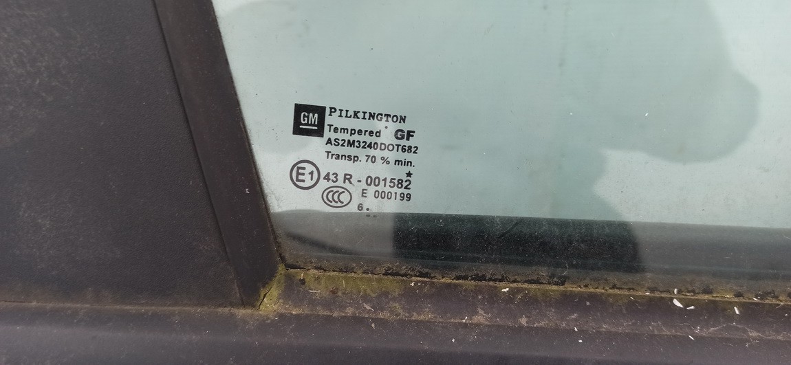 PILKA Opel Astra 2007 Door-Drop Glass - FRONT RIGHT - Thumbnail 2