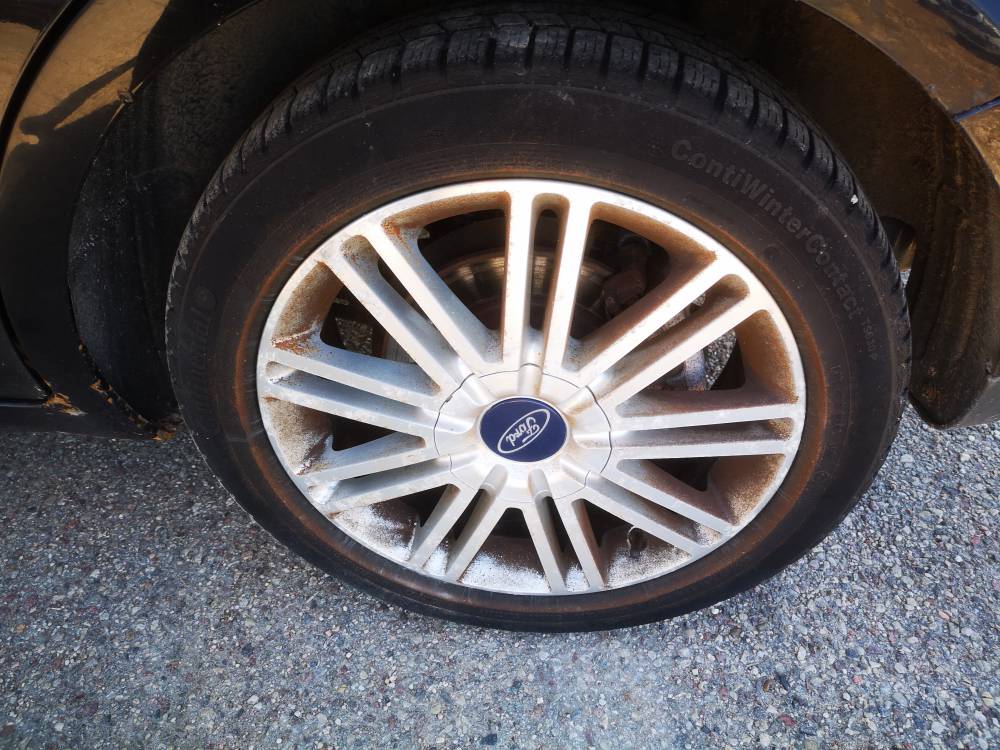 5X108 Ford C-MAX 2004 Komplet Kół Zimowych R17