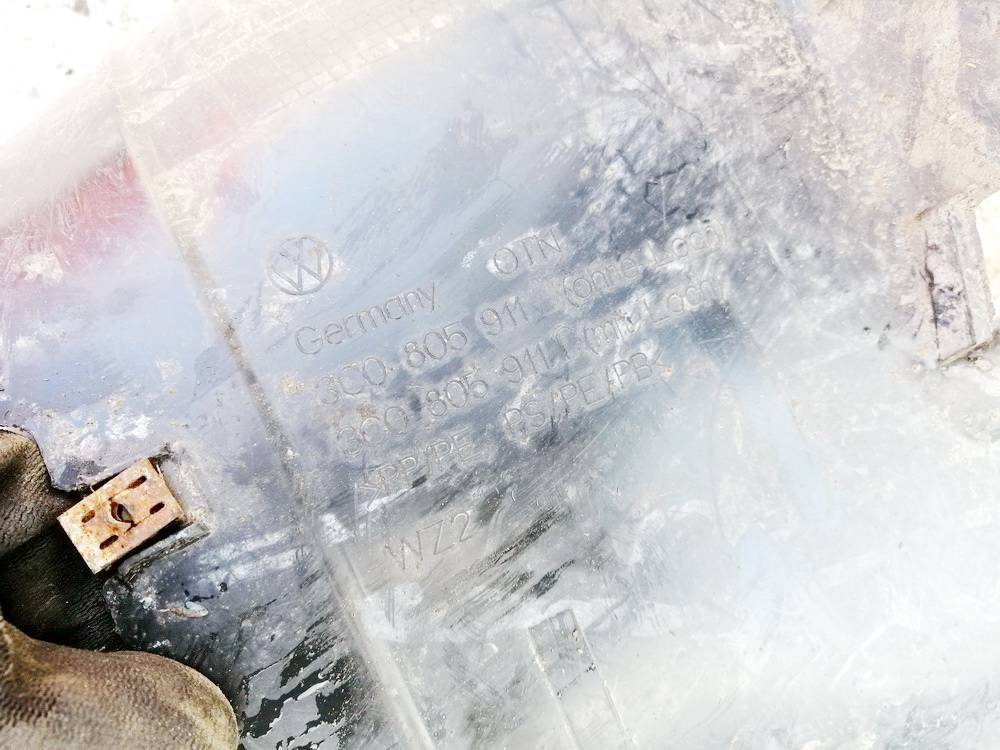 3C0805911 Volkswagen Passat 2006 Plastic Inner Fender - FRONT LEFT - Thumbnail 3