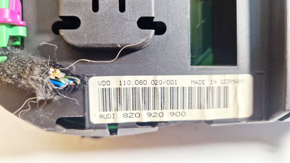 8Z0920900 Audi A2 2000 Speedometers - Cockpit - Speedo Clocks Instrument - Thumbnail 3