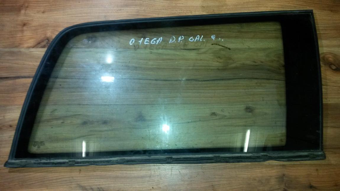 43R00021 Opel Omega 1992 Corner quarter window glass - REAR RIGHT