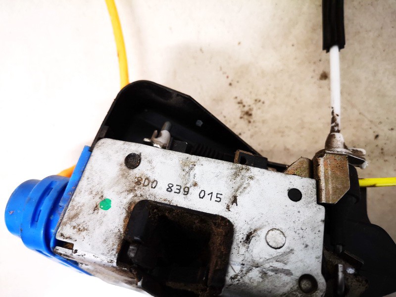 8D0839015A Audi A4 1996 Zamek drzwi - TYLNE LEWE - Thumbnail 2