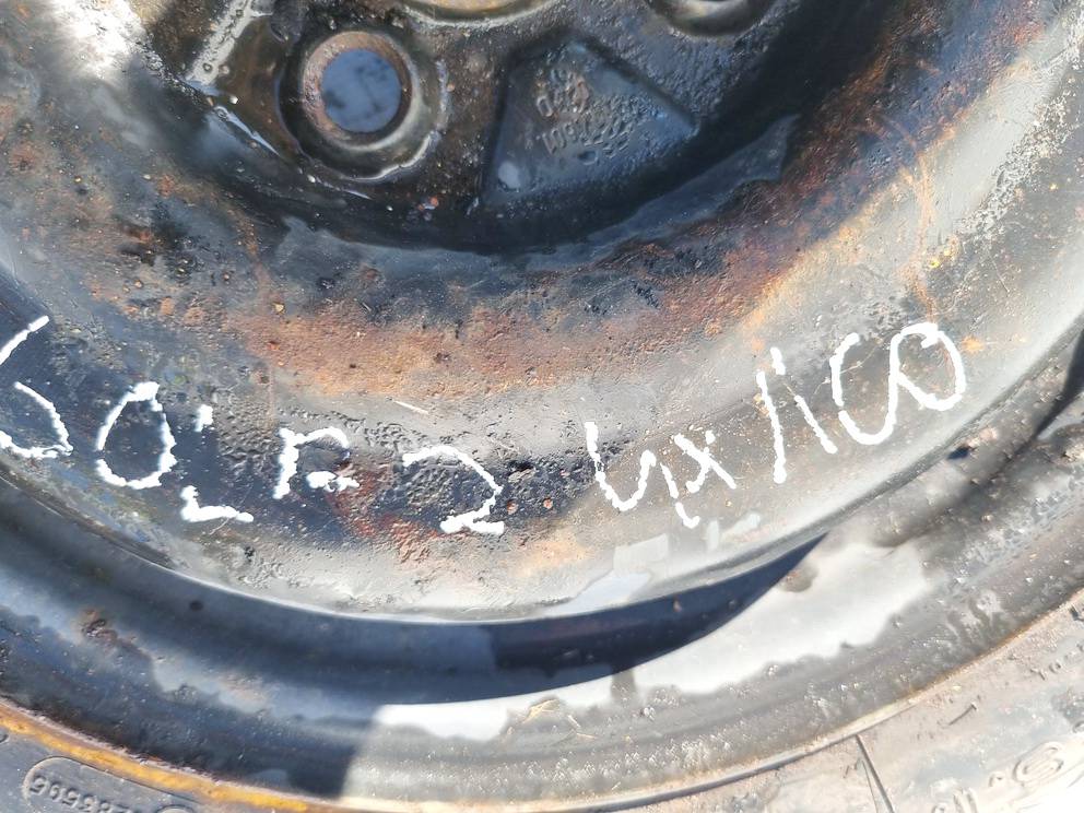 4X100 Volkswagen Golf 1990 Rueda de repuesto temporal - Rueda galleta - Thumbnail 4