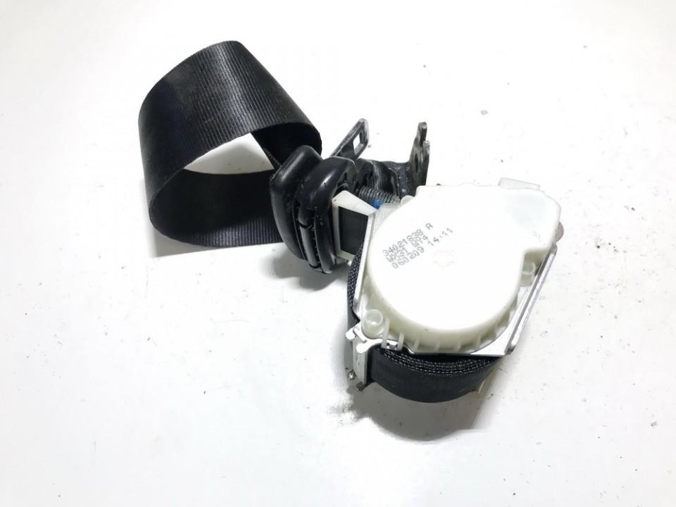 34021838 Ford Fiesta 2009 Seat belt - REAR LEFT