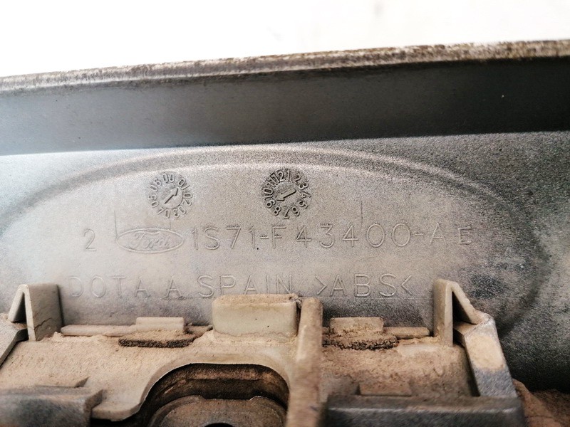 1S71F43400A Ford Mondeo 2002 Door handle tailgate boot trim strip cover - REAR - Thumbnail 3