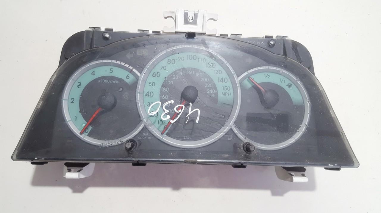 838000F082A Toyota Corolla Verso 2008 Speedometers - Cockpit - Speedo Clocks Instrument