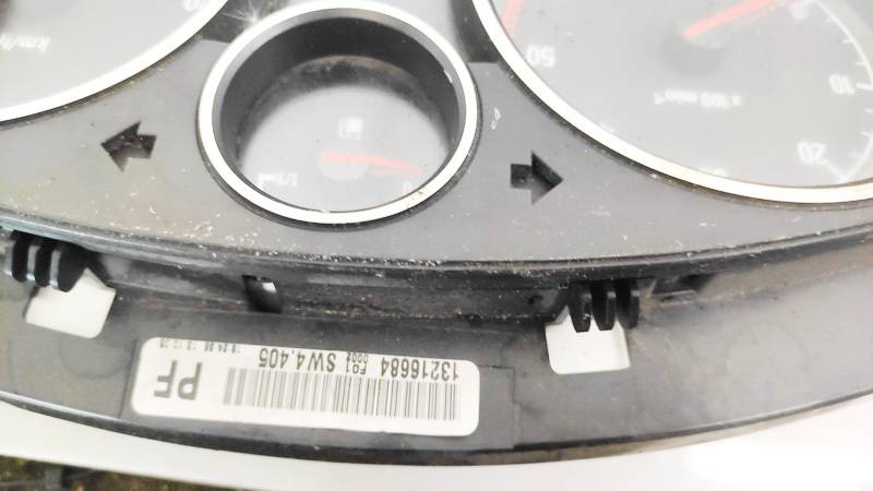 13216684 Opel Zafira 2005 Speedometers - Cockpit - Speedo Clocks Instrument - Thumbnail 3