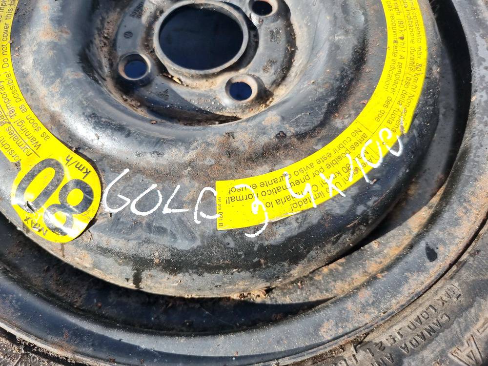 4X100 Volkswagen Golf 1995 Koło dojazdowe – tzw. „tabletka“ - Thumbnail 4