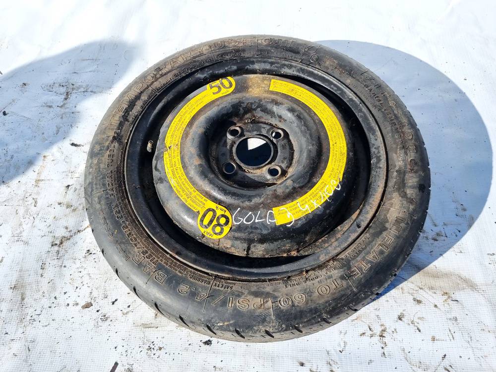 4X100 Volkswagen Golf 1995 Koło dojazdowe – tzw. „tabletka“