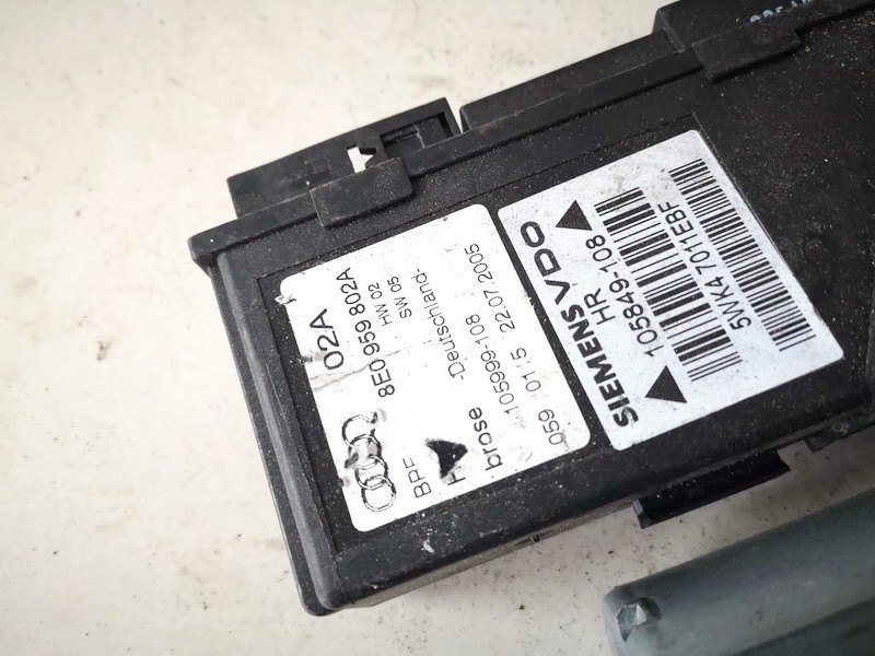 105999106 Audi A4 2001 Window Motor - REAR RIGHT - Thumbnail 2