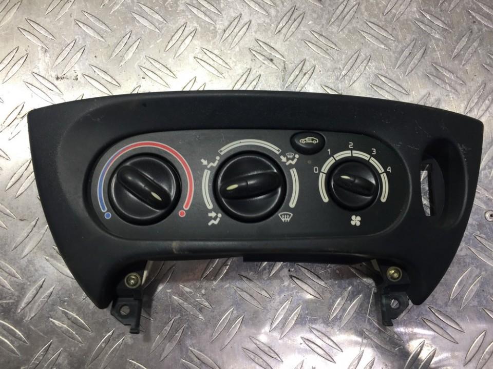 655738n 100839 Climate Control Panel (heater control switches) Renault