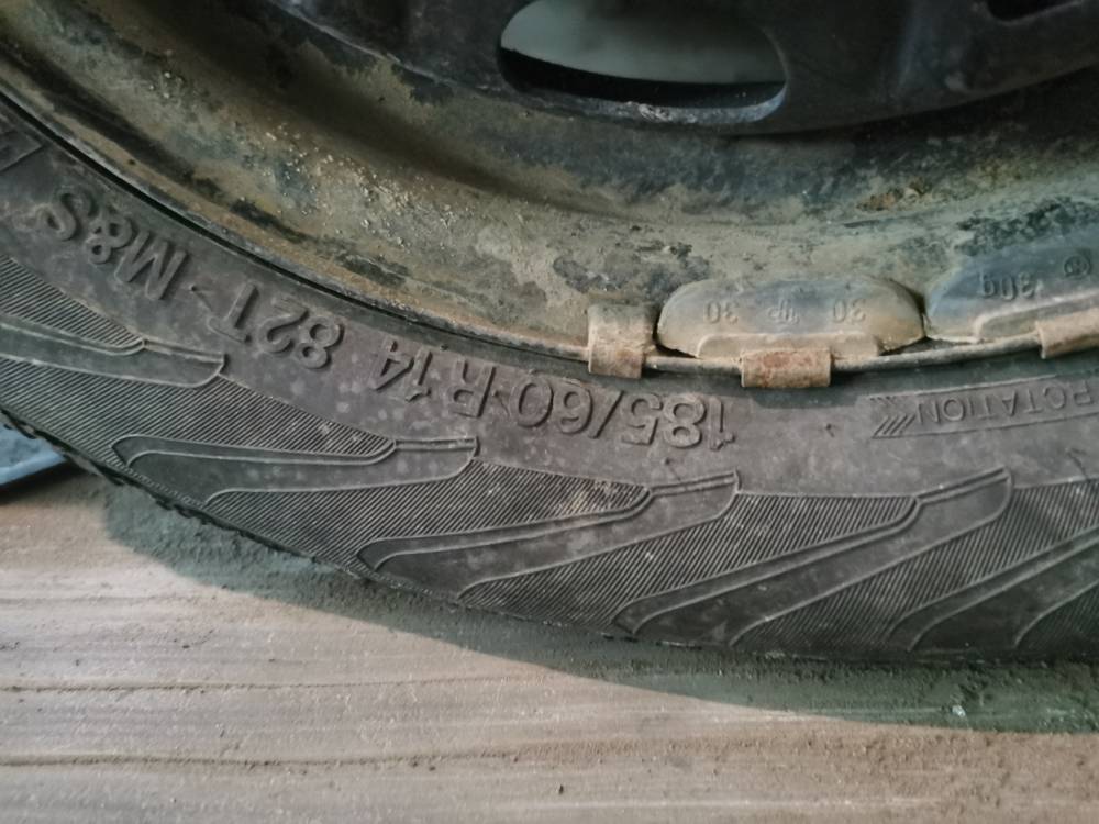 5X100 Volkswagen Polo 2007 Komplet stalowych felg R14 - Thumbnail 5