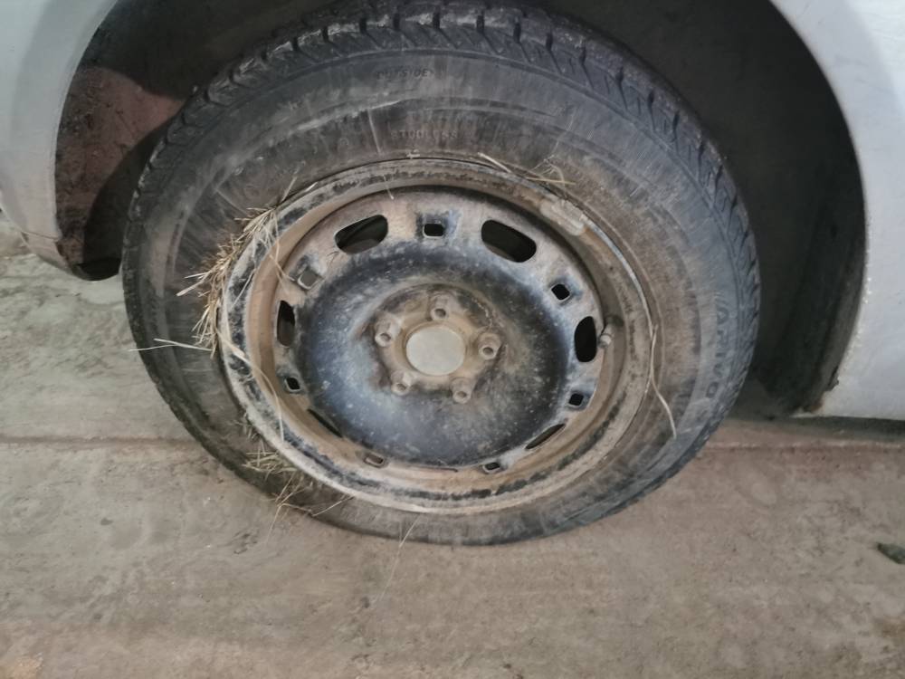 5X100 Volkswagen Polo 2007 Komplet stalowych felg R14 - Thumbnail 2