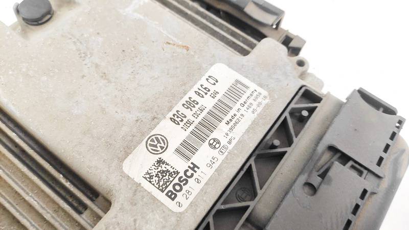 03G906016CD Volkswagen Touran 2006 ECU Engine Computer (Engine Control Unit) - Thumbnail 3