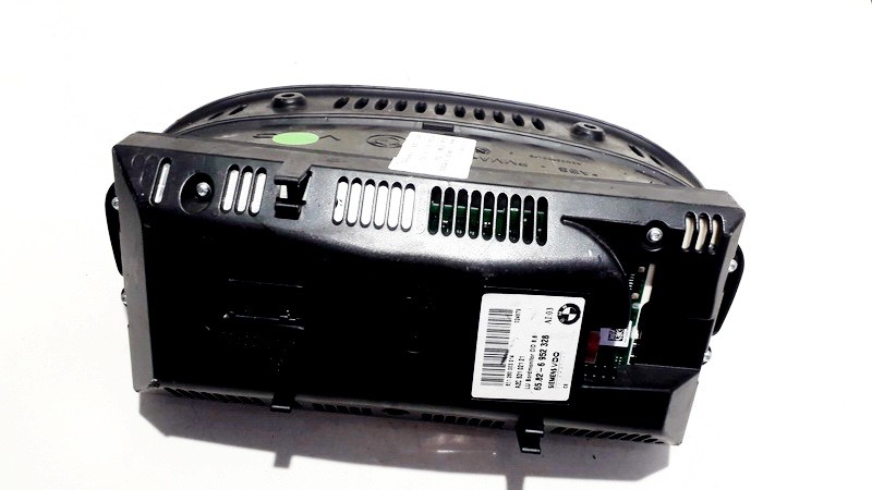 65826952328 BMW 5-Series 2005 Dashboard Radio Display (Clock,Info Monitor,BORD COMPUTER) - Thumbnail 2