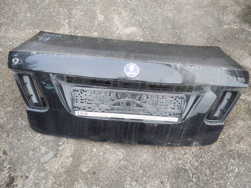 JUODAS SAAB 9-3 2003 Tylna klapa (pokrywa silnika) - TYLNE - Thumbnail 2