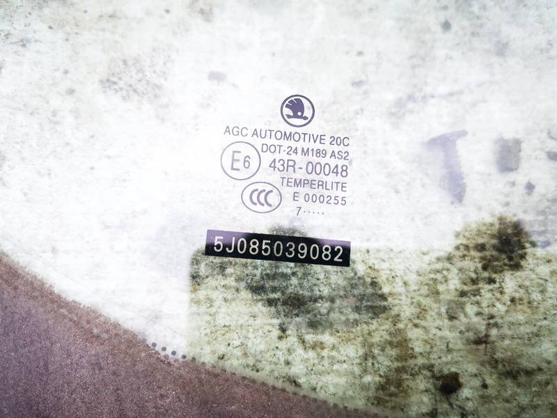 AS2 Skoda Roomster 2008 Duru stiklas P.D. - Thumbnail 2