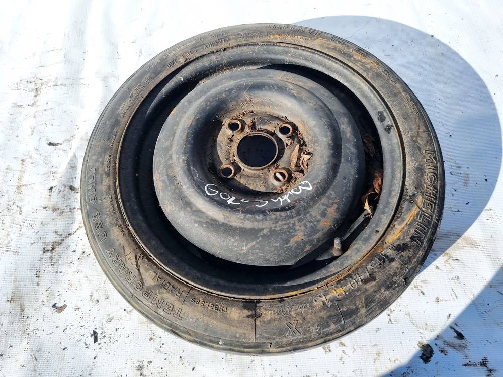 4X100 Volkswagen Golf 1995 Koło dojazdowe – tzw. „tabletka“