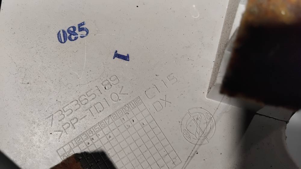 735365189 Fiat Croma 2008 Sisätilan koristelu (muovit) - Thumbnail 3