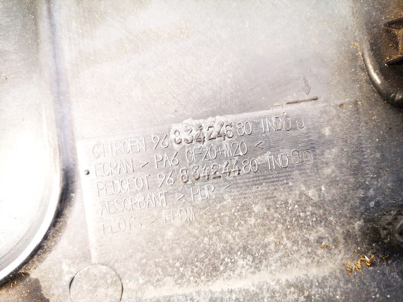 9683424680 Citroen C5 2009 Engine Cover (plastic trim cover engine) - Thumbnail 3