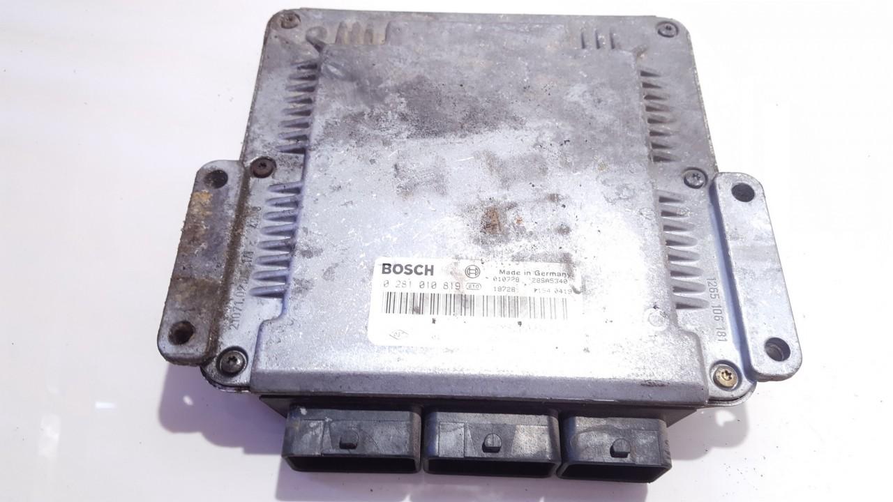 0281010819 Renault Megane 2001 ECU Engine Computer (Engine Control Unit)