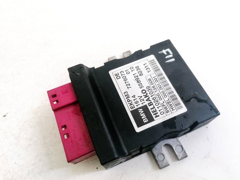 727607301 BMW 7-Series 2015 General Module Comfort Relay (Unit) - Thumbnail 3