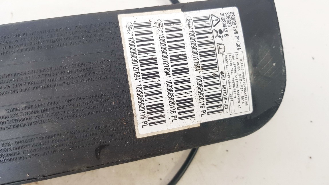 4M51A611D10AD Ford Focus 2006 Sitz AIRBAG - Thumbnail 2