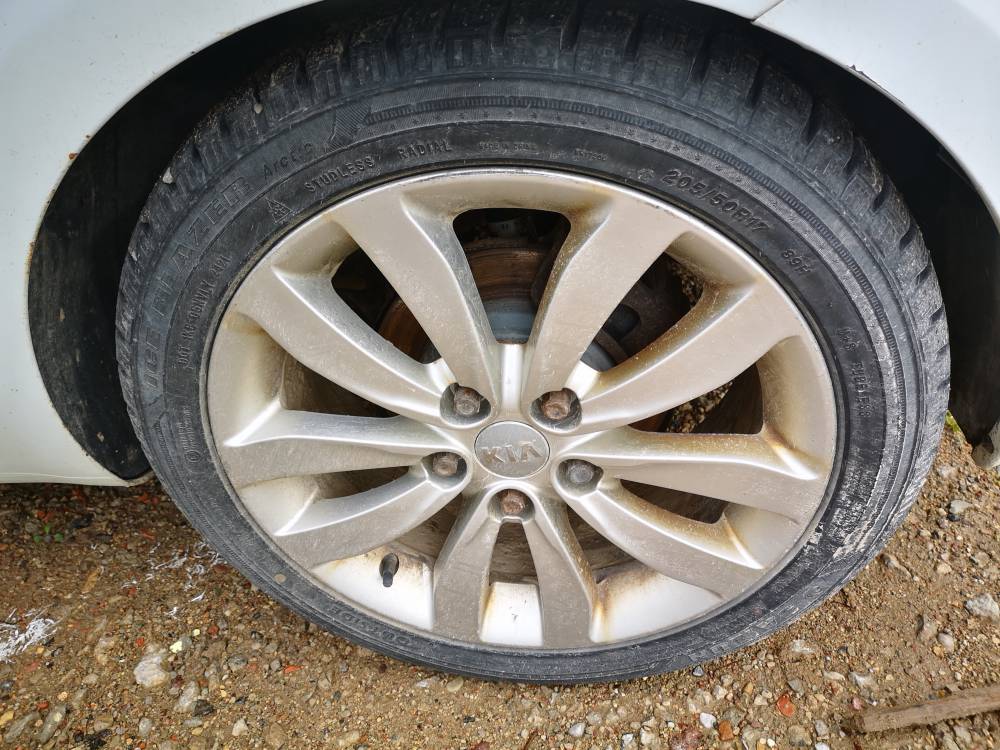 5X114.3 Kia Ceed 2009 Komplet Kół Zimowych R17 - Thumbnail 2