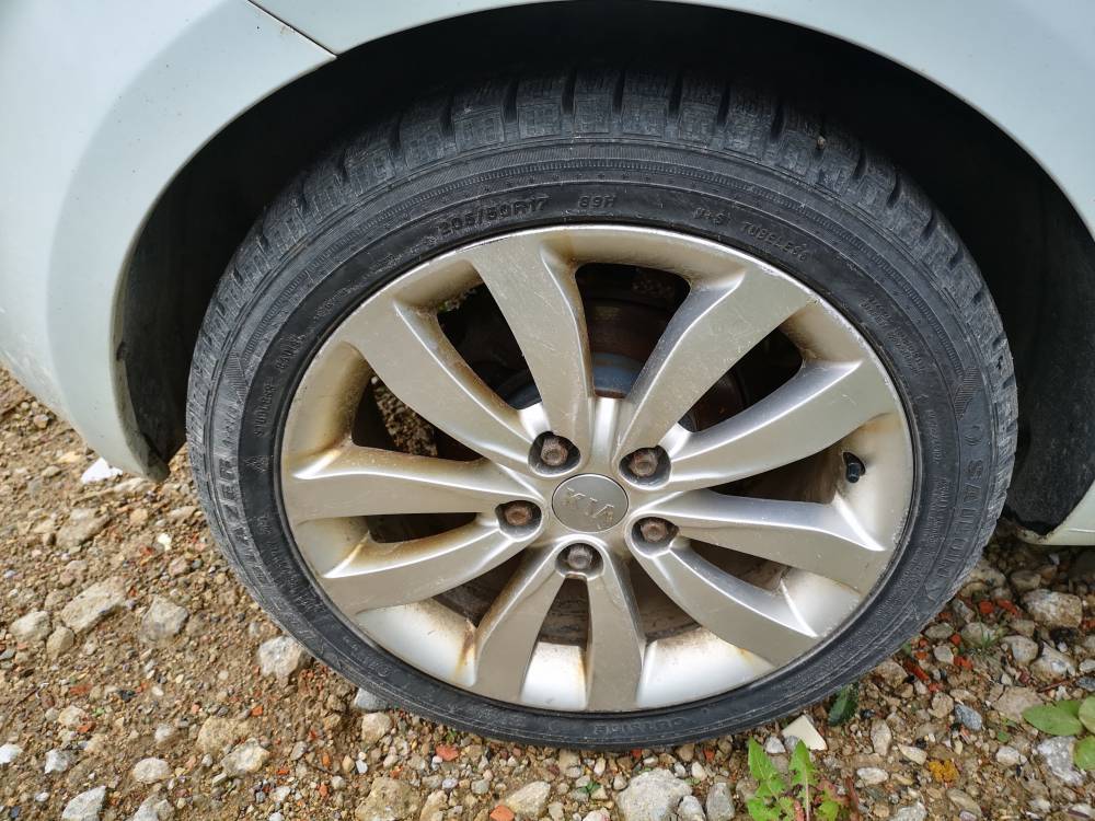 5X114.3 Kia Ceed 2009 Komplet Kół Zimowych R17 - Thumbnail 3