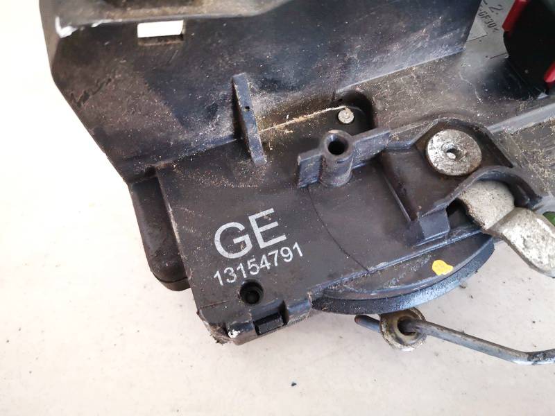 13154791GE Opel Meriva 2003 Durvju slēdzene - PRIEKŠA PA KREISI - Thumbnail 3